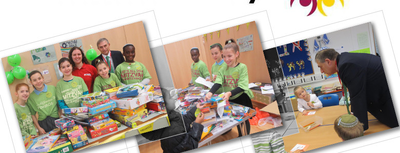 Mitzvah day activities at WIJPS