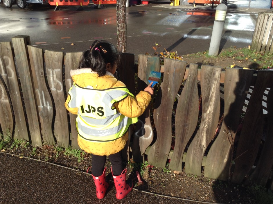 Nursery having fun