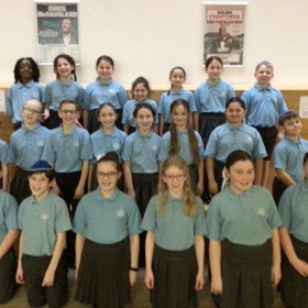 Choir at Boys Town Jerusalem Concert