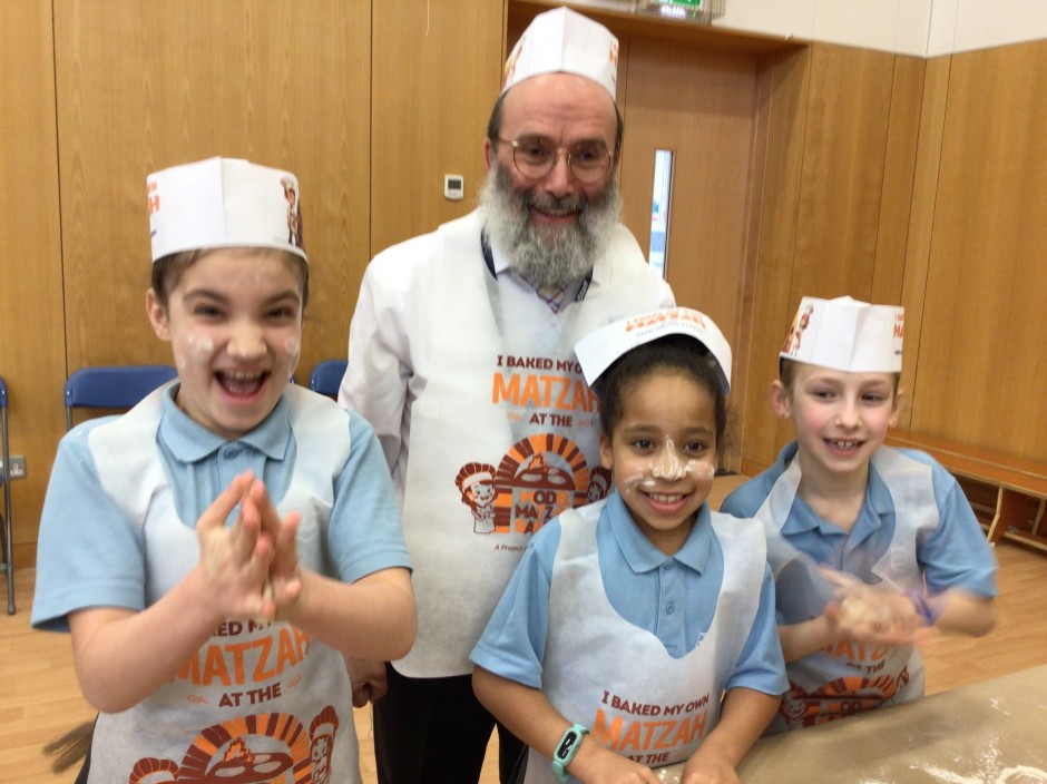 Fun at the Matzah Factory