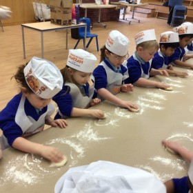 Fun at the Matzah Factory