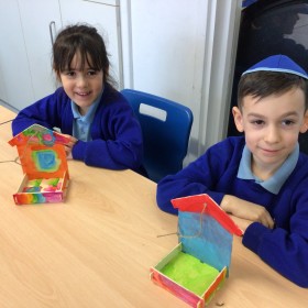 Year 2 bird feeders